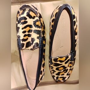 Leopard Print Women's Loafers